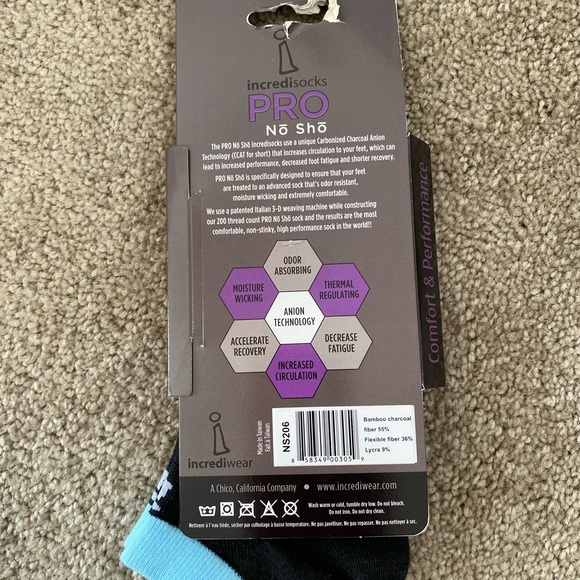 2/30 🛍 Incredisocks Pro unisex anti fatigue - Picture 3 of 4